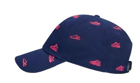 Nike Club golf casquette, college navy/hot lava
