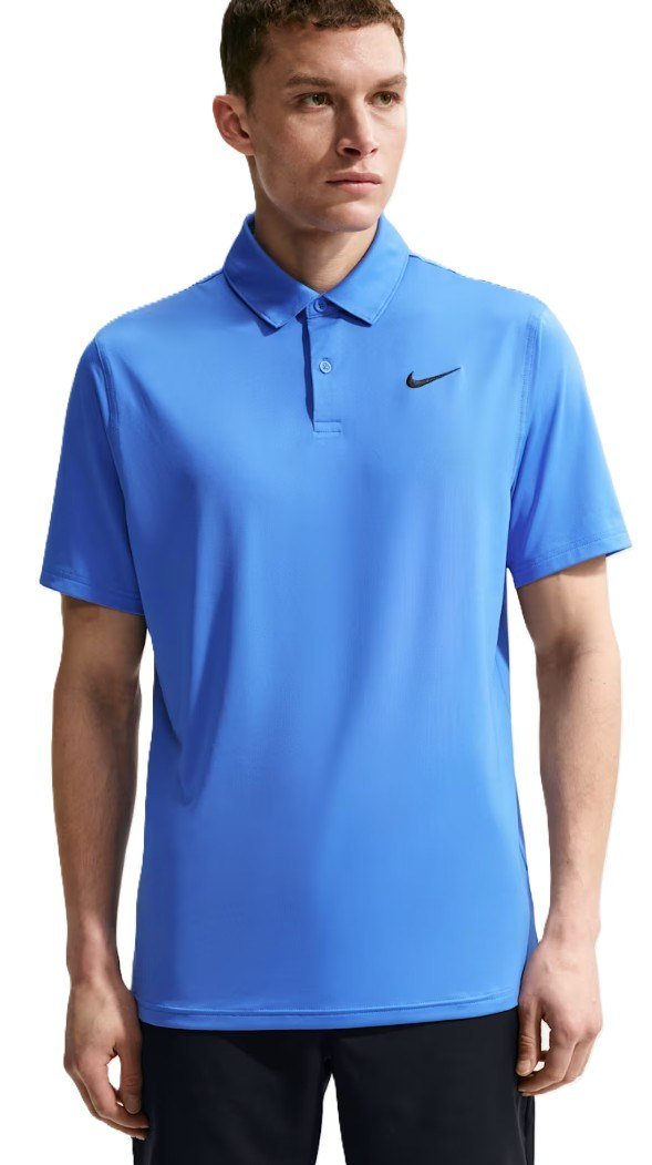 Nike Velocity Dri-FIT polo homme, pacific blue/black