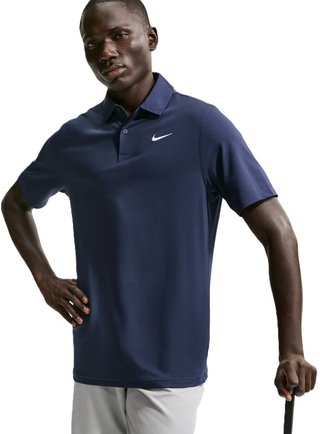Nike Velocity Dri-FIT polo homme, college navy/white