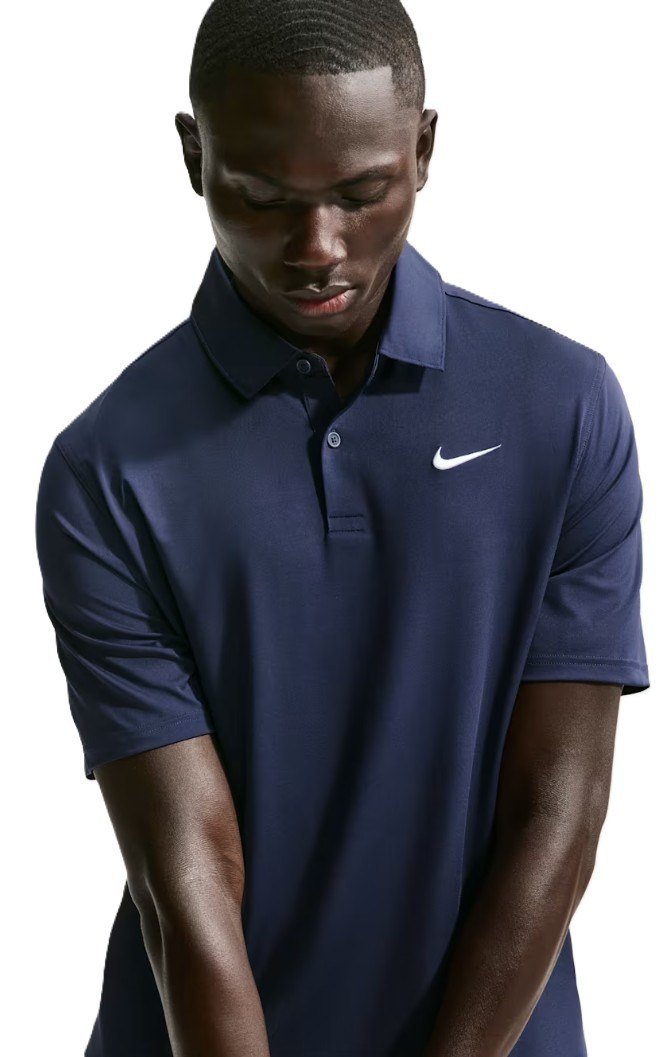 Nike Velocity Dri-FIT polo homme, college navy/white