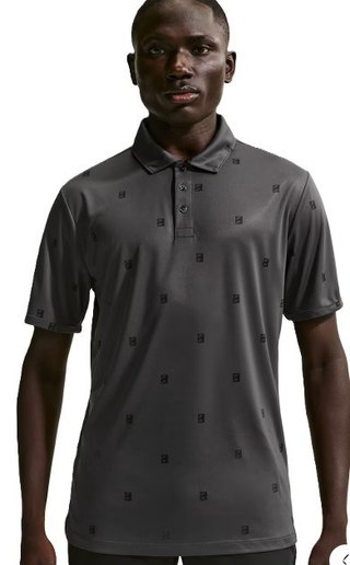Nike Par polo homme, anthracite/noir