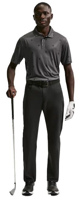 Nike Par polo homme, anthracite/noir