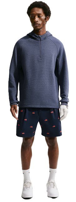 Nike Par short homme, marine/hot lava/noir
