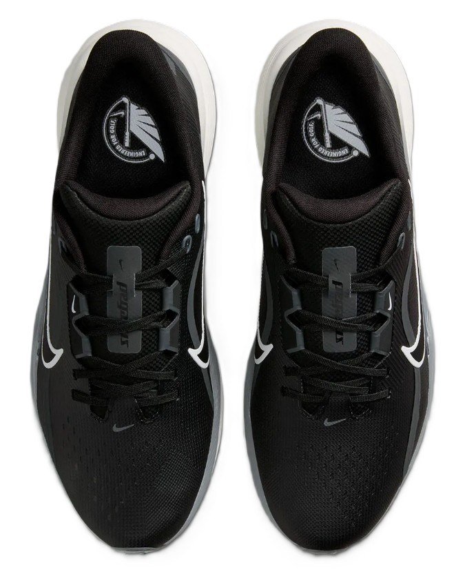 Nike Pegasus 1 chaussures de golf homme, noir/sail/blanc