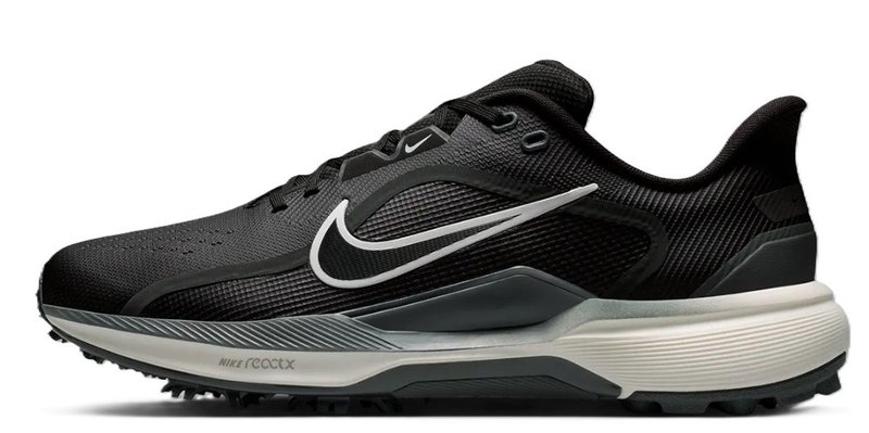 Nike Pegasus 1 chaussures de golf homme, noir/sail/blanc