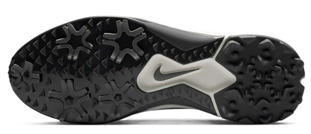 Nike Pegasus 1 chaussures de golf homme, noir/sail/blanc