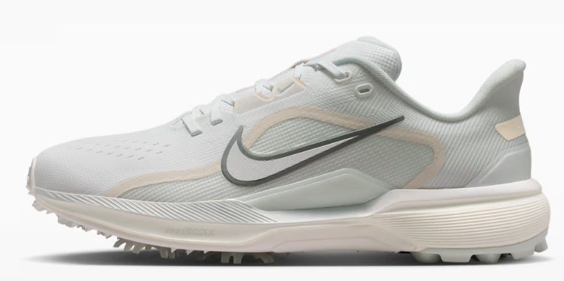 Nike Pegasus 1 chaussures de golf unisex, blanc/sail