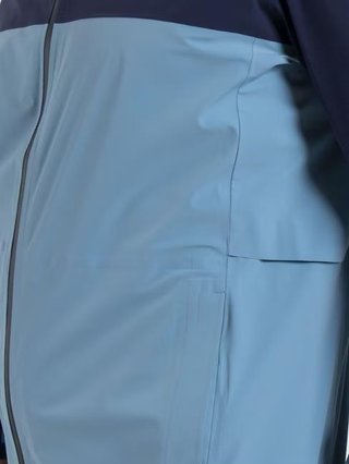 KJUS Rain Rescue 2.0 veste homme, atlanta blue/atlas blue