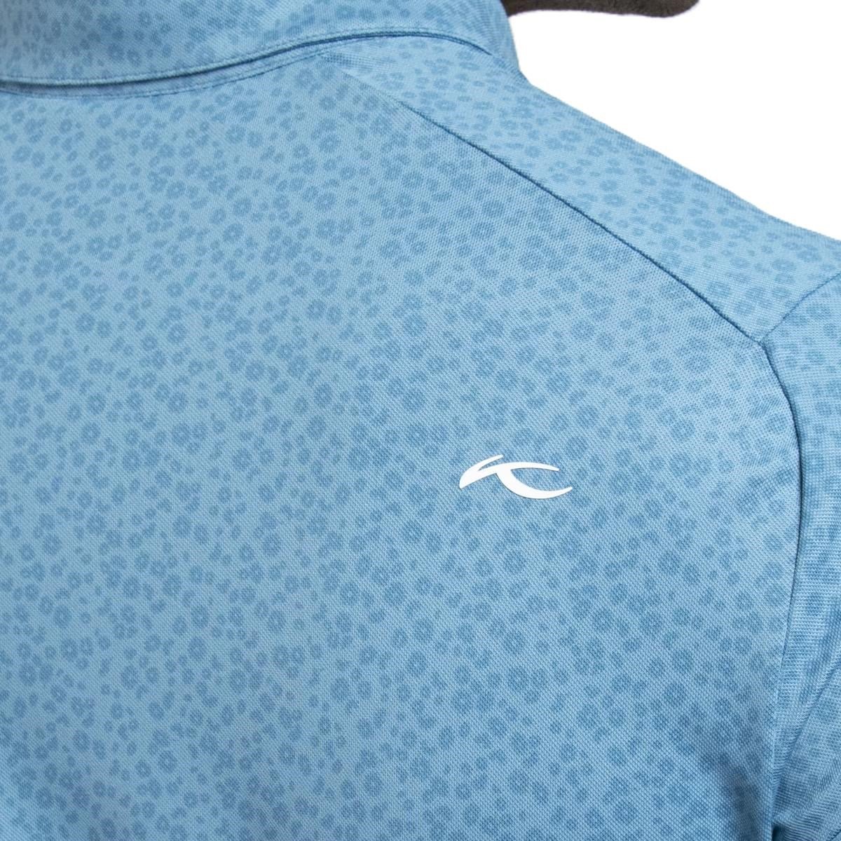 KJUS Lance Printed polo homme, atlas blue