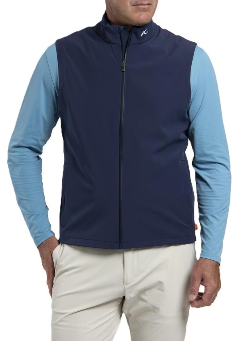 KJUS Downswing Wind Gilet veste homme, atlanta blue
