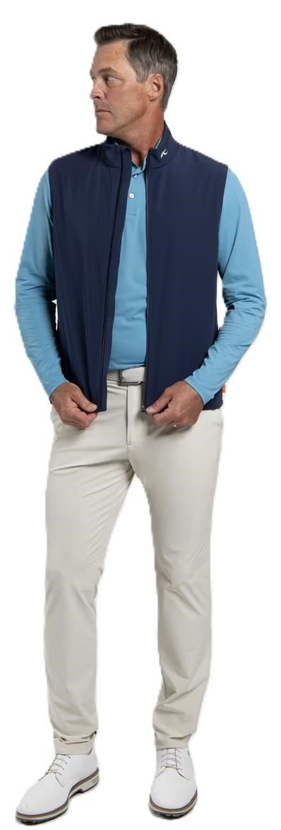KJUS Downswing Wind Gilet veste homme, atlanta blue