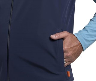 KJUS Downswing Wind Gilet veste homme, atlanta blue