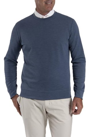 KJUS Essentials Crew Neck sweatshirt homme, riverbank/atlanta blue