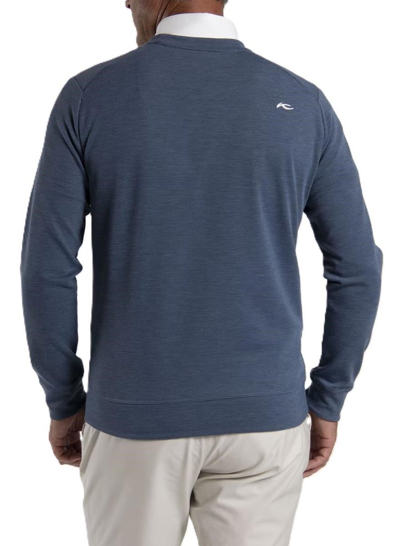 KJUS Essentials Crew Neck sweatshirt homme, riverbank/atlanta blue