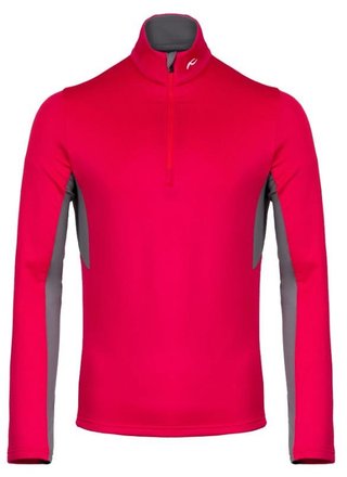 KJUS Hydraulic Midlayer Half-Zip sweat-shirt homme, rhubarb/pewter