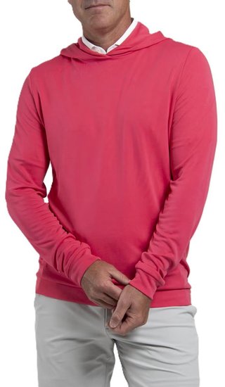 KJUS Kallen Hooded Midlayer hoodie homme, rhubarb