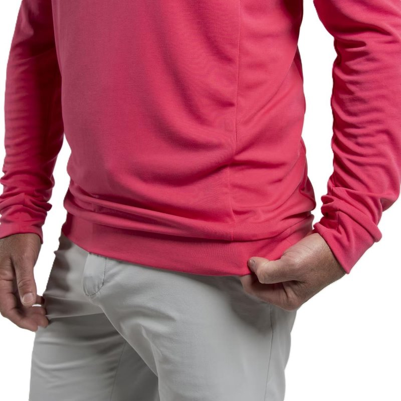 KJUS Kallen Hooded Midlayer hoodie homme, rhubarb