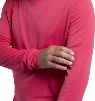 KJUS Kallen Hooded Midlayer hoodie homme, rhubarb