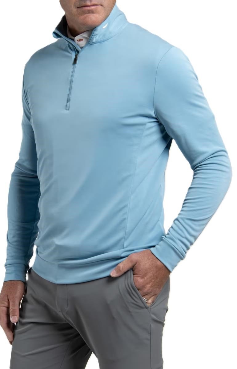 KJUS Kallen Half-Zip sweat-shirt homme, atlas blue