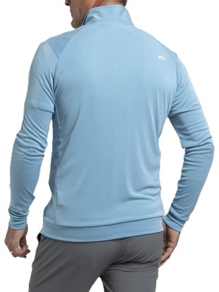 KJUS Kallen Half-Zip sweat-shirt homme, atlas blue