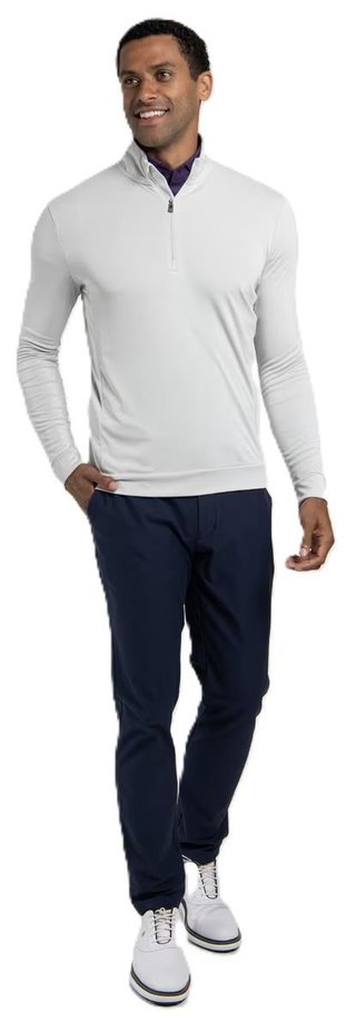 KJUS Kallen Half-Zip sweat homme, alloy