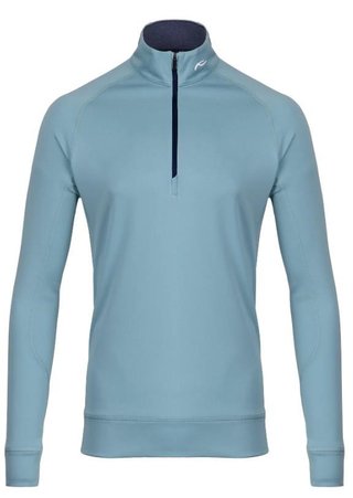 KJUS Keano Half-Zip sweat homme, riverbank/atlanta blue
