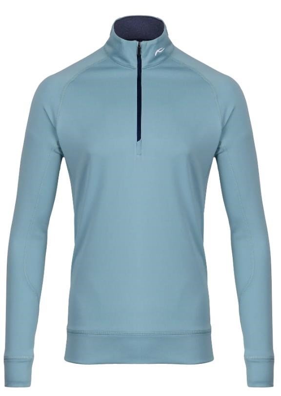 KJUS Keano Half-Zip sweat homme, riverbank/atlanta blue