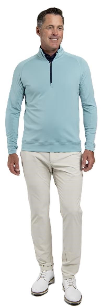 KJUS Keano Half-Zip sweat homme, riverbank/atlanta blue