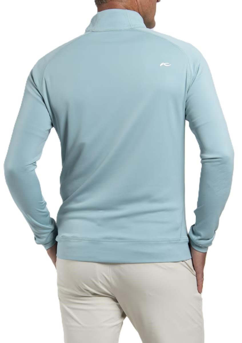KJUS Keano Half-Zip sweat homme, riverbank/atlanta blue