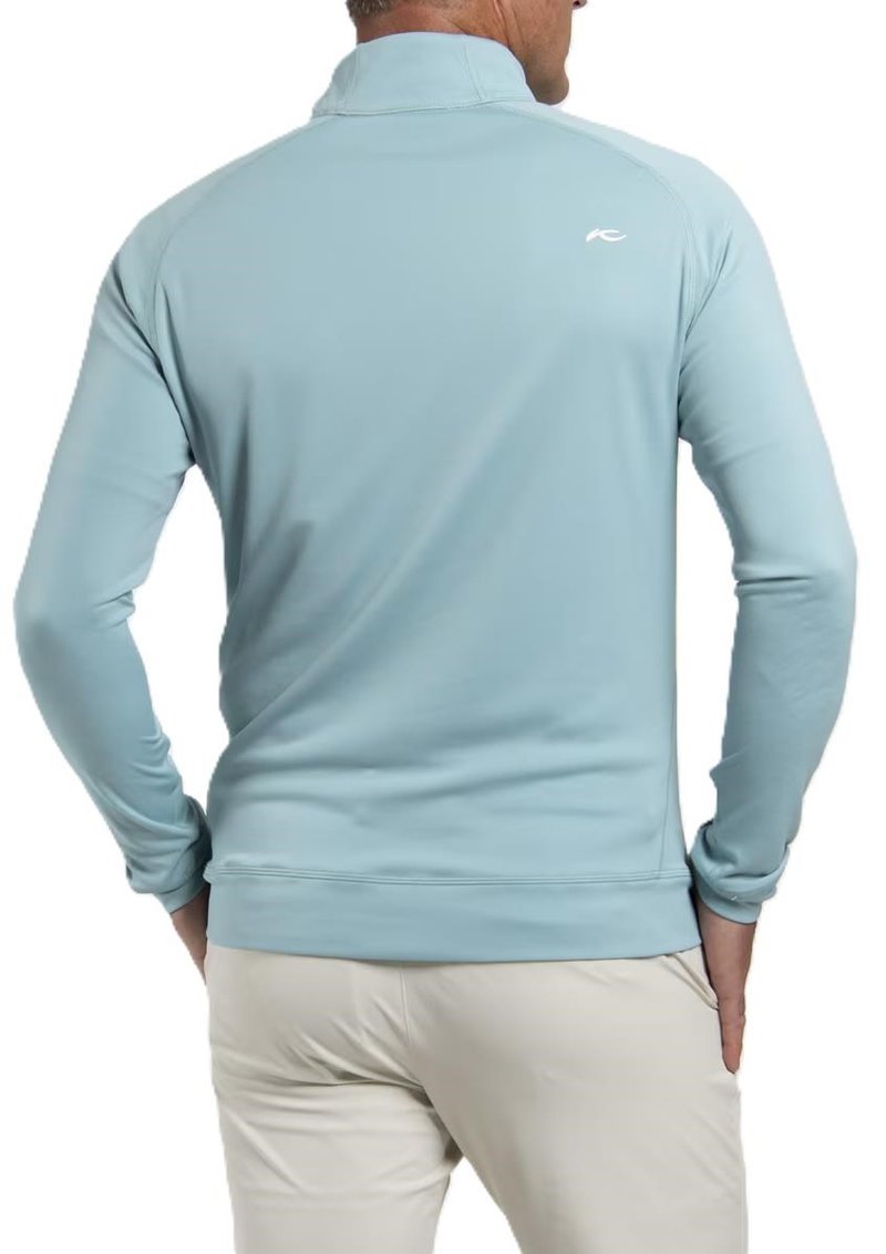 KJUS Keano Half-Zip sweat homme, riverbank/atlanta blue