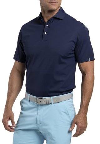KJUS Cool Point polo homme, atlanta blue