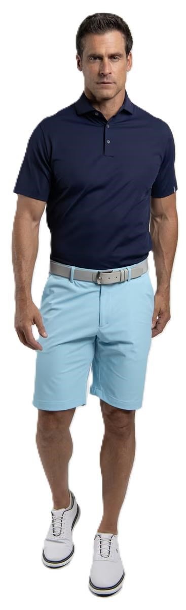 KJUS Cool Point polo homme, atlanta blue