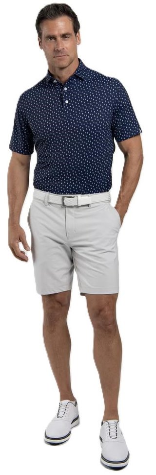 KJUS Golfer polo homme, atlanta blue/white