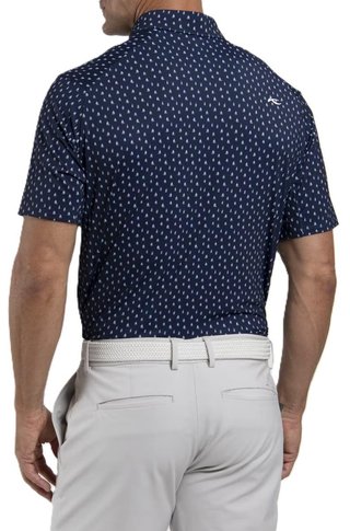 KJUS Golfer polo homme, atlanta blue/white