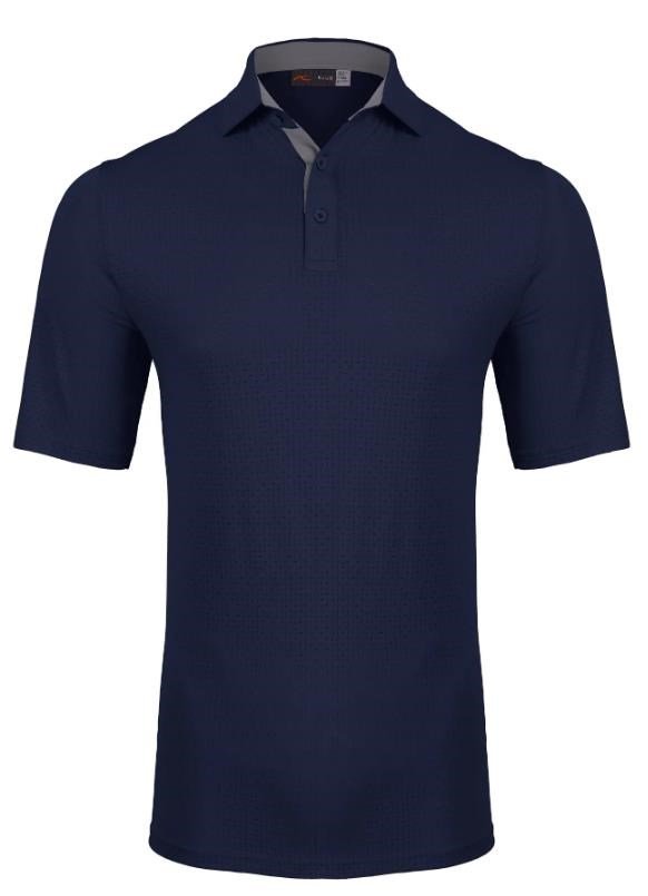 KJUS Savin Structure polo homme, atlanta blue