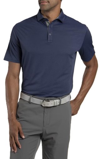 KJUS Savin Structure polo homme, atlanta blue