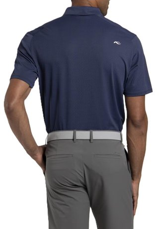 KJUS Savin Structure polo homme, atlanta blue