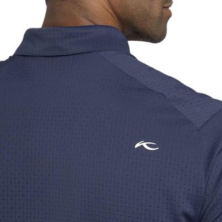 KJUS Savin Structure polo homme, atlanta blue