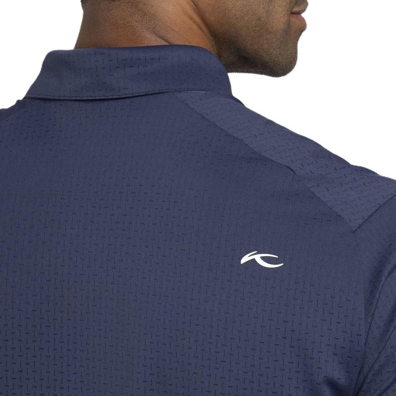 KJUS Savin Structure polo homme, atlanta blue