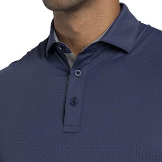 KJUS Savin Structure polo homme, atlanta blue