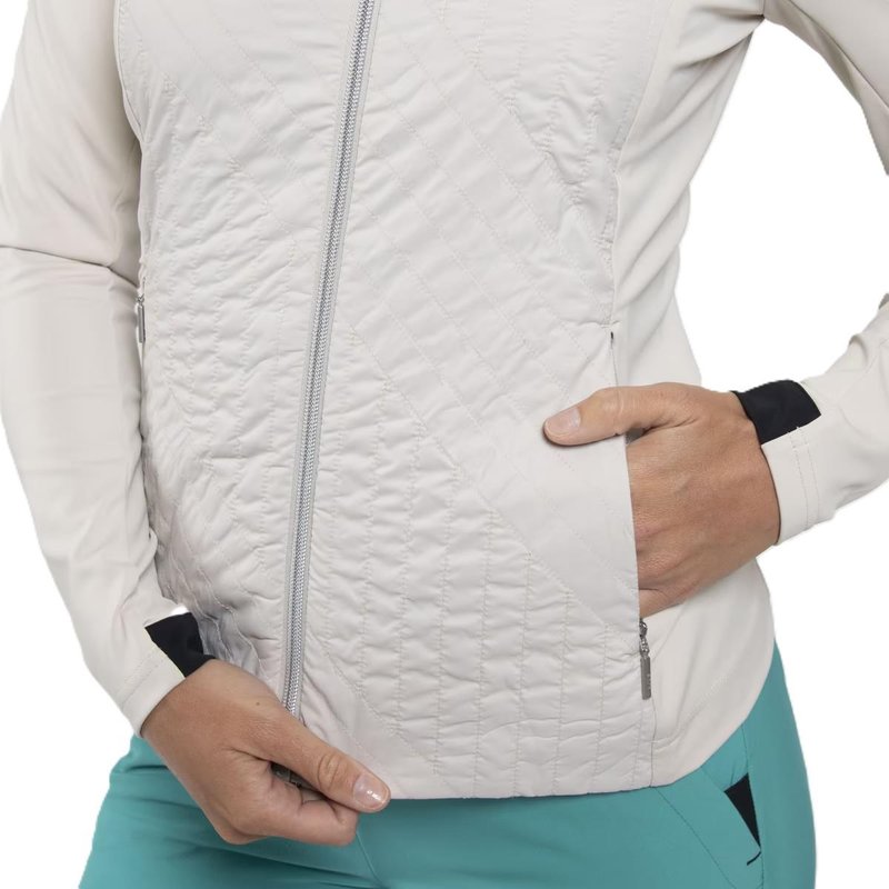 KJUS Retention veste femme, oyster/black