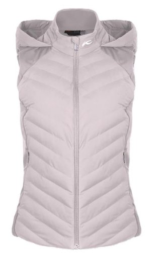 KJUS Sundance Hooded Gilet veste femme, oyster