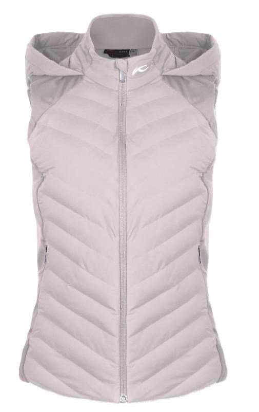 KJUS Sundance Hooded Gilet veste femme, oyster