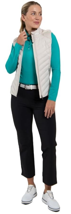 KJUS Sundance Hooded Gilet veste femme, oyster