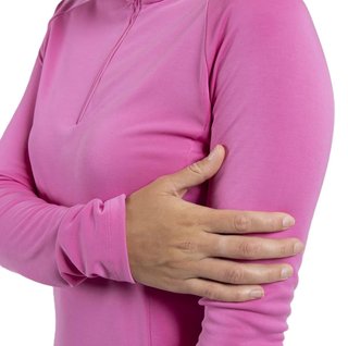 KJUS Kallena Half-Zip sweatshirt femme, peony