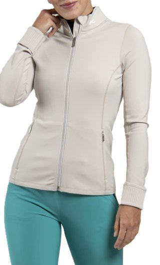 KJUS Birdie Midlayer veste femme, oyster