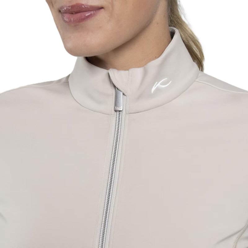 KJUS Birdie Midlayer veste femme, oyster