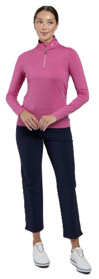 KJUS Collagen Midlayer Half-Zip pull femme, peony