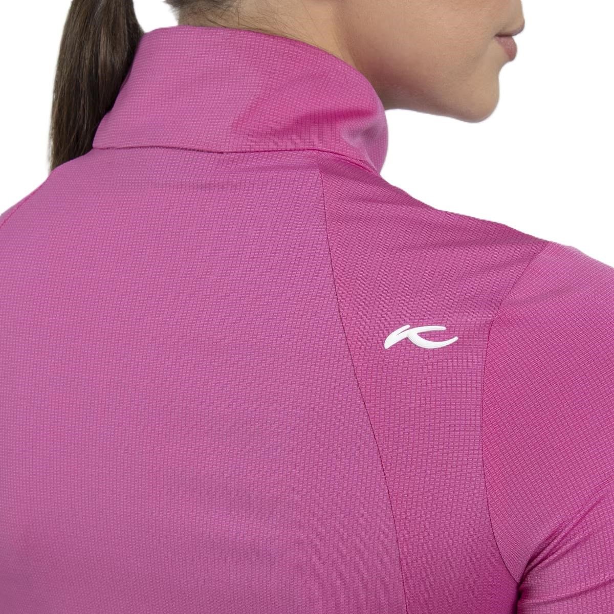 KJUS Collagen Midlayer Half-Zip pull femme, peony