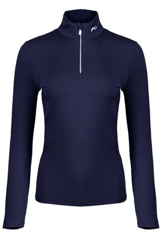 KJUS Collagen Midlayer Half-Zip sweat-shirt femme, atlanta blue